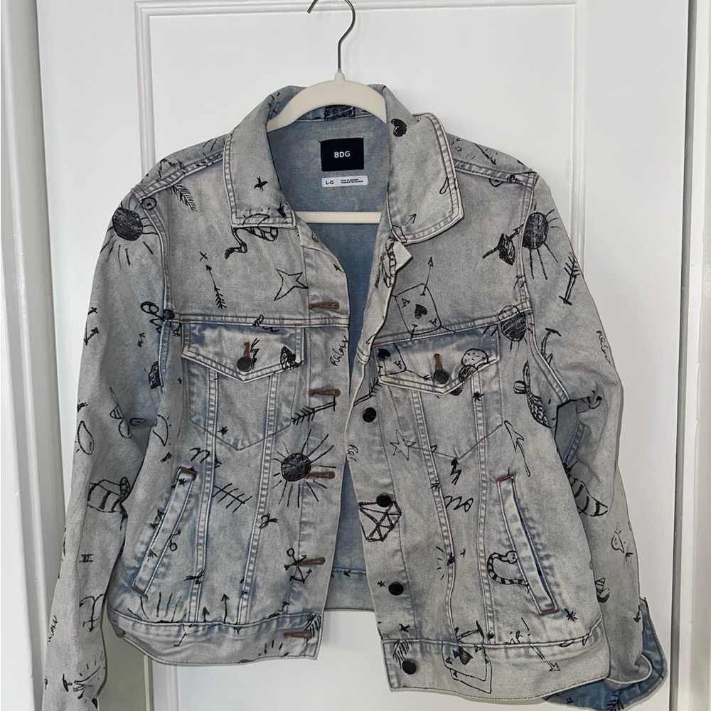 BDG Graphic Denim Jacket